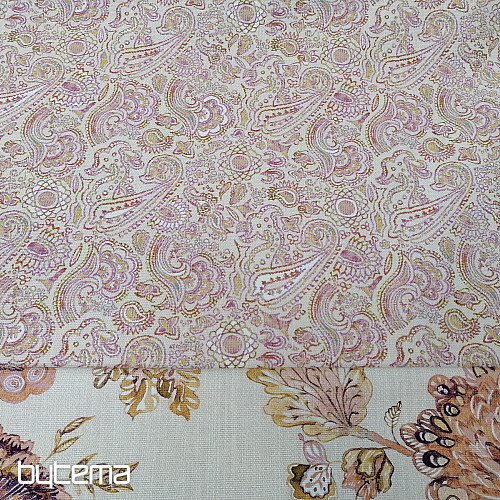 Dekorativna tkanina KASHMIR pink