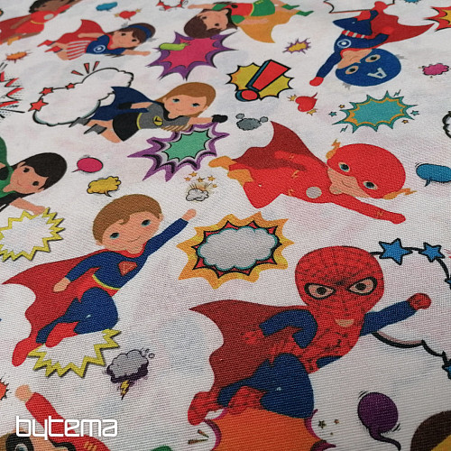 Dekorativna tkanina SUPERHEROJI