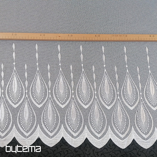 Luksuzna vezena zavjesa 66713/175 bijela