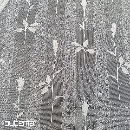 Jacquard zavjesa 300 cm tulipani