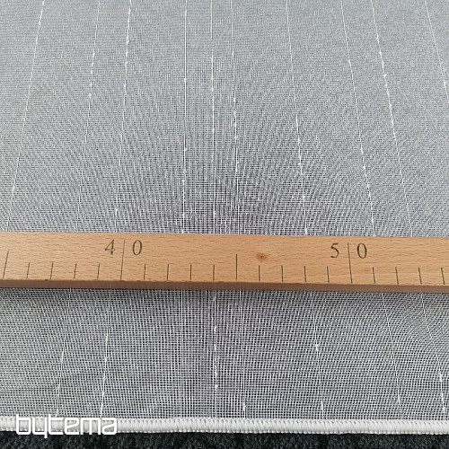 Bijela jacquard zavjesa 7858/260