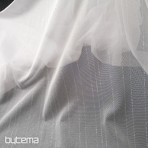 Bijela jacquard zavjesa 7858/260