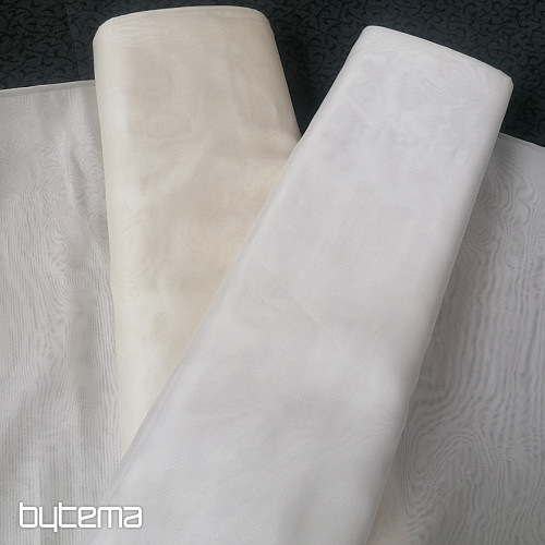 Voile zavjesa CREAM GLOSSY 896