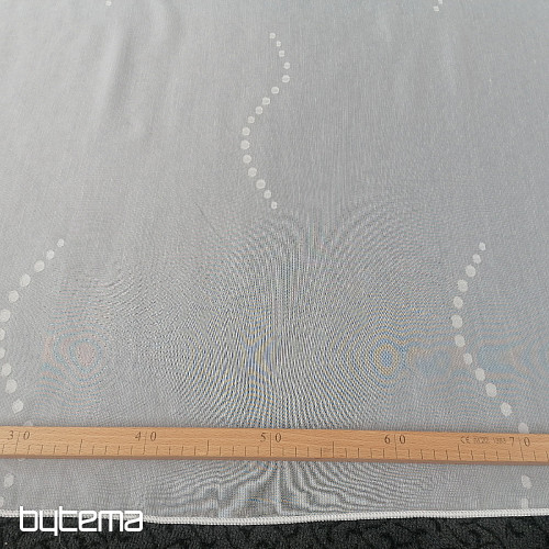 Voile zavjesa SMARAGD - svijetlo krem