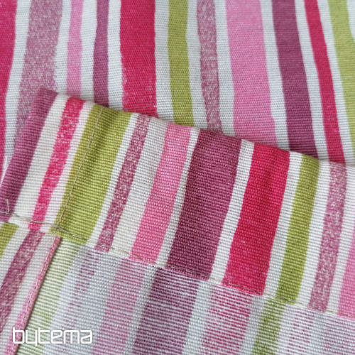 Ukrasna zavjesa Stripes pink 130x248 cm