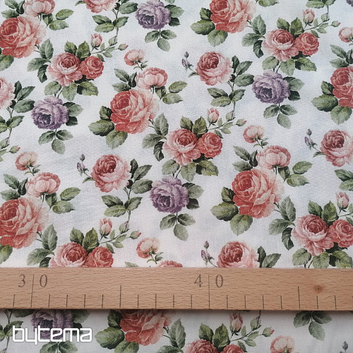 CEREZA ROSES pamučna tkanina