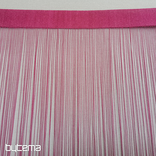 Nižasta zavjesa - fuksija 160 cm x 290 cm