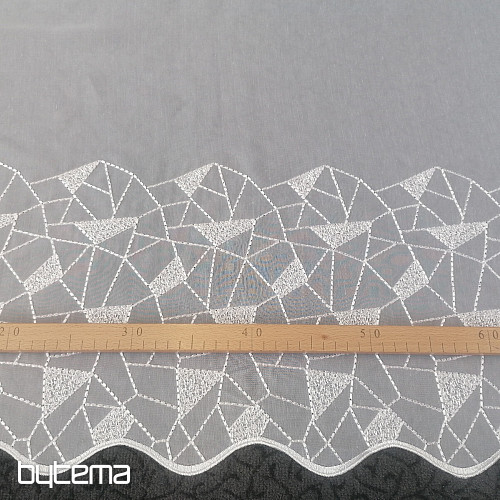 Voile zavjesa s vezom V302