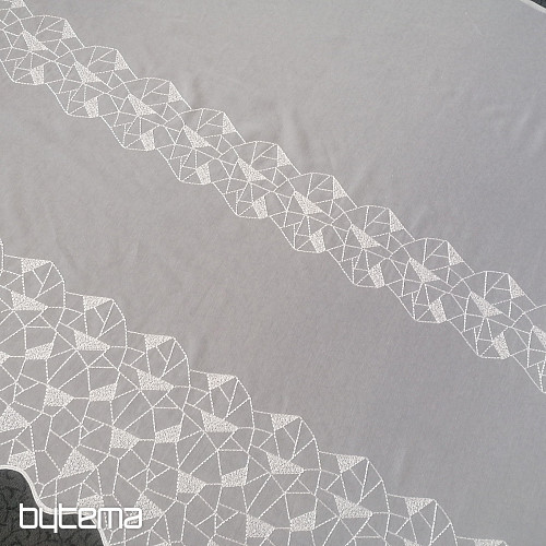 Voile zavjesa s vezom V302