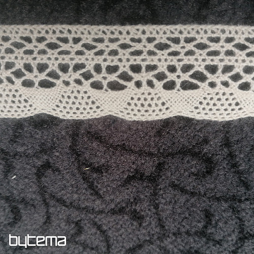 Pamučna čipka 75077/6200 32mm krem