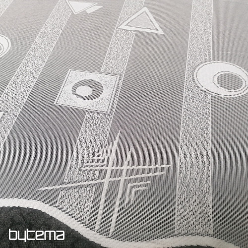 Jacquard zavjesa 8852/300 bijela