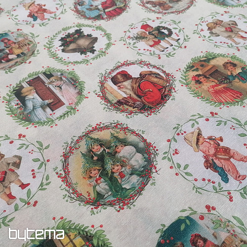 Tkanina za božićne ukrase VICTORIAN CHRISTMAS