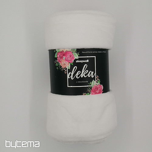 MIKROFLANEL deka 150x200 bijela