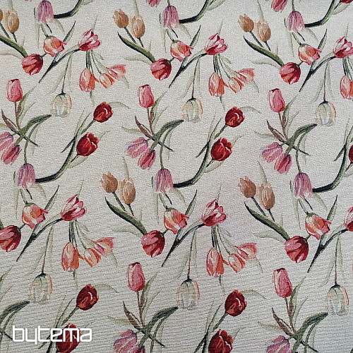 Tkanina za goblen TULIP