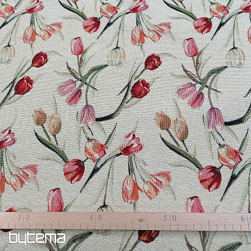 Tkanina za goblen TULIP