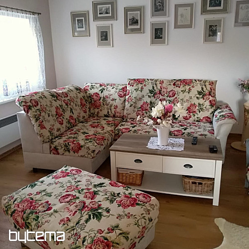 Tkanina za goblen VELIKA KREM RUŽA