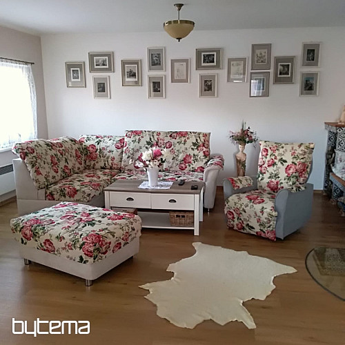 Tkanina za goblen VELIKA KREM RUŽA