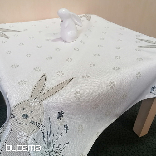 Vezeni stolnjaci i šalovi bijeli ZEC