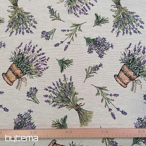 Tkanina za goblen LAVANDA ALLOVER