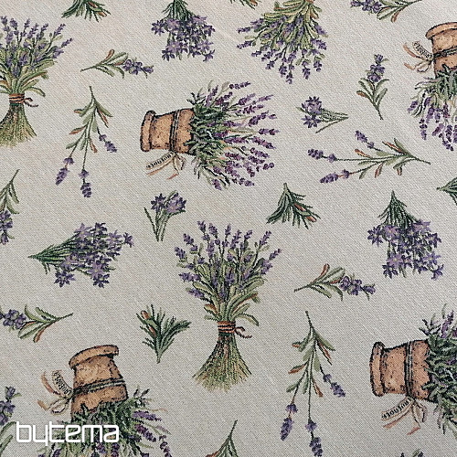 Tkanina za goblen LAVANDA ALLOVER
