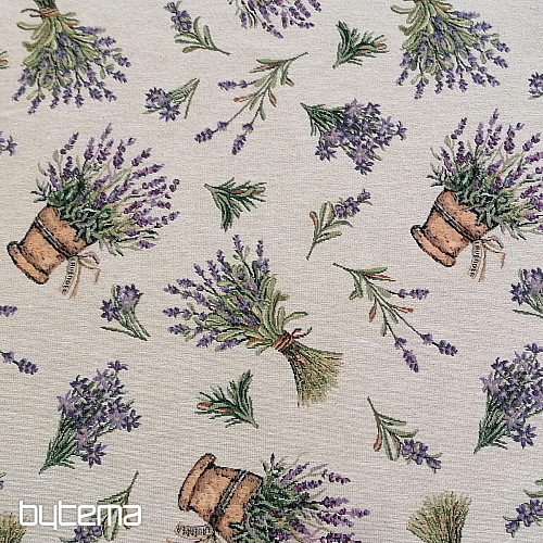 Tkanina za goblen LAVANDA ALLOVER