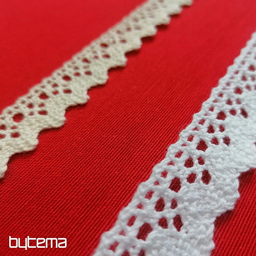 Pamučna čipka 75260 22mm bijela