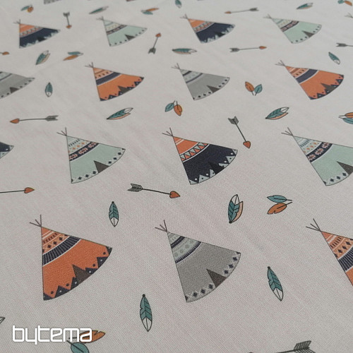 Teepee pamučna tkanina