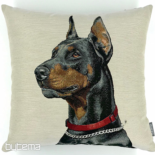 Tapiserijska jastučnica Doberman