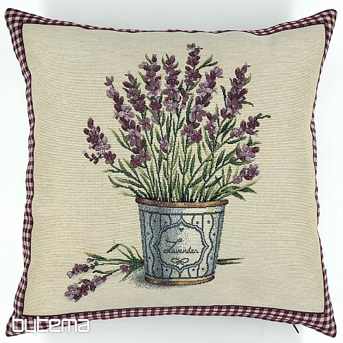 Navlaka za jastuk goblen CVIJEĆE IZ PROVENCE LAVANDA