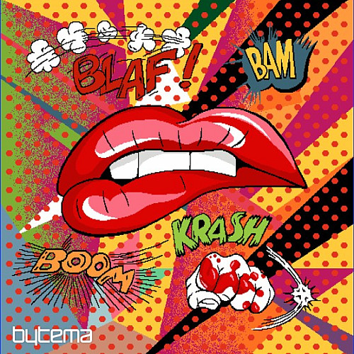 Jastučnica za goblen COMICS LIPS