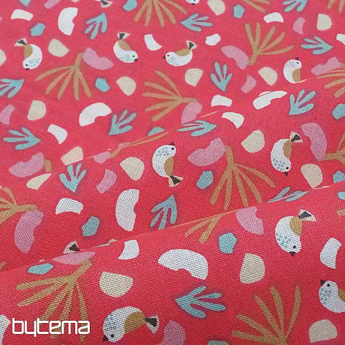 LIPO BIRDS pamučna tkanina