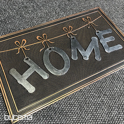 HOME gumena podloga s mašnama