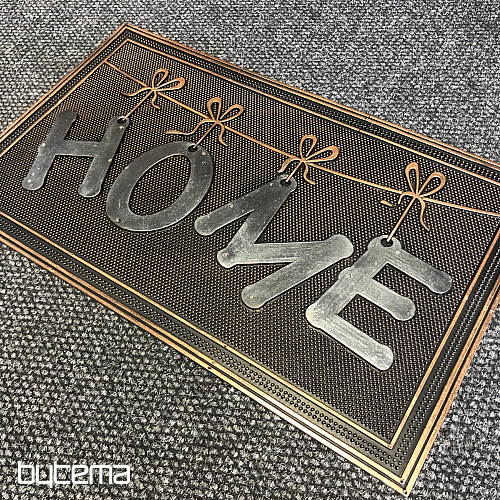 HOME gumena podloga s mašnama