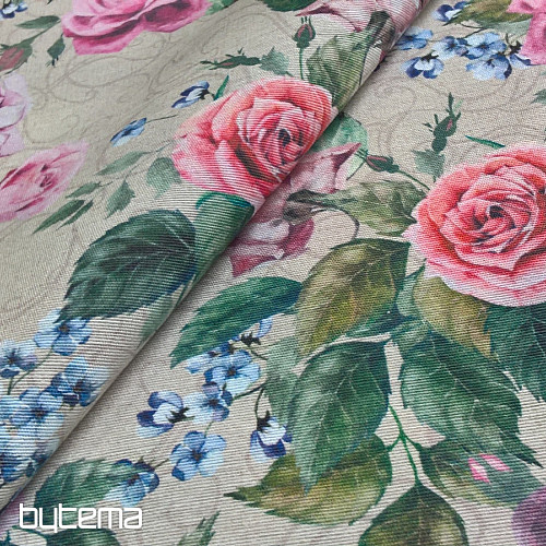 Dekorativna tkanina LANTANA ROSE