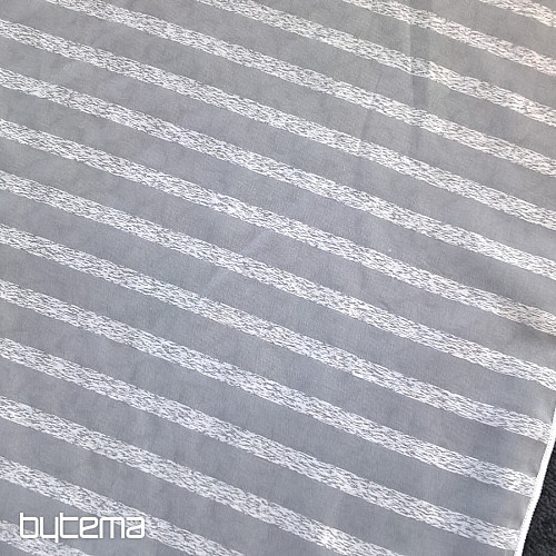 Luksuzna zavjesa STRIPE bijela